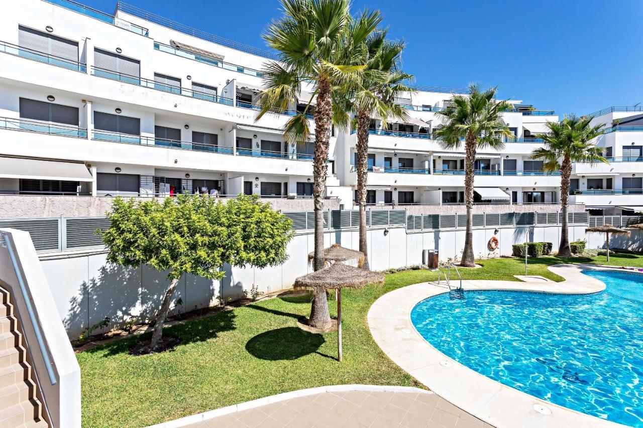 Apartamento Atico Pinar de Garrucha con vistas al mar-Gran Terraza Exterior foto